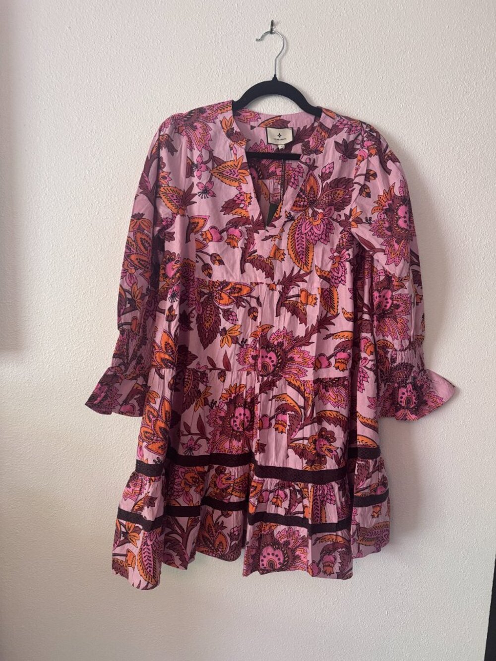 NWT Tuckernuck Tiered Floral Mini Dress | Size S & M - Picture 3 of 3